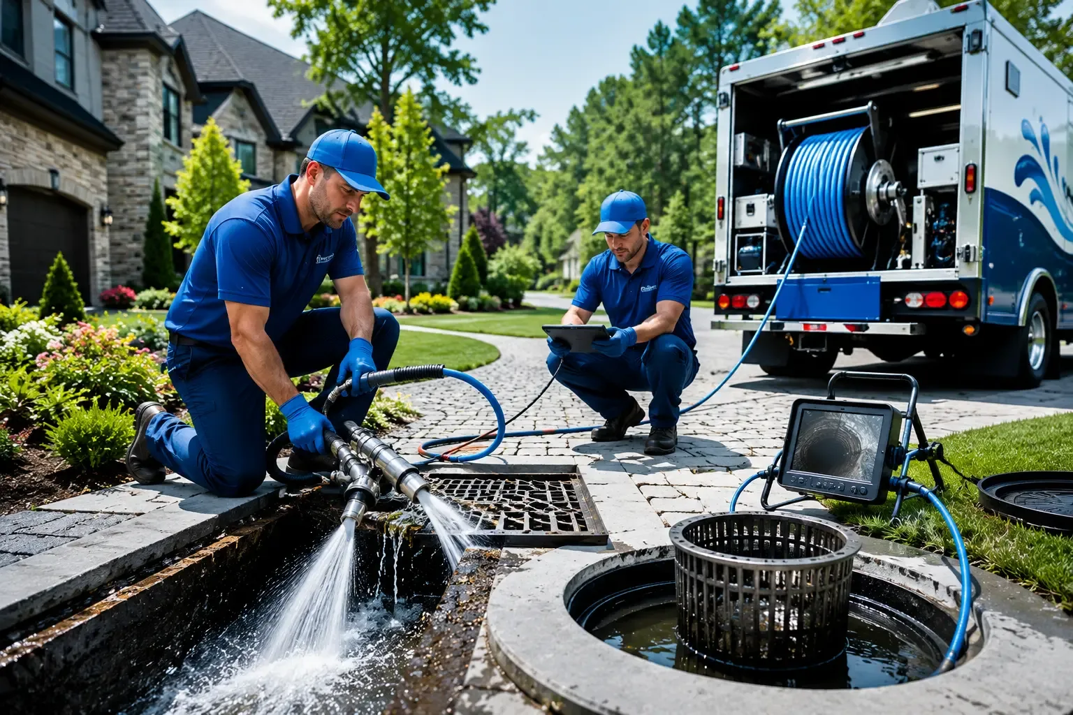 Local outdoor drain cleaning professionals in Kirkman, IA